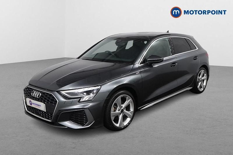 Used Audi A3 S-Line 2023 Grey Sedan
