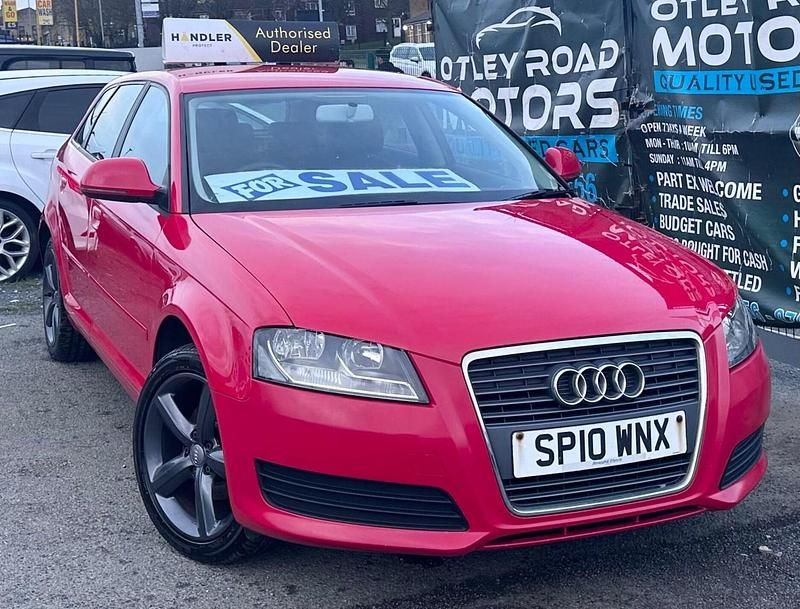 Used Audi A3 Sportback Comfort 2010 Red Hatchback
