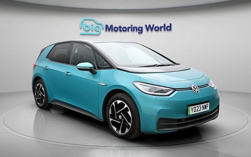 Used VW ID.3 Pro Performance 150 kW (204 HP) 2022 Turquoise Hatchback