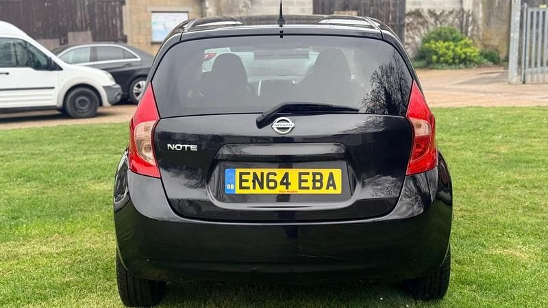 Used Nissan Note Acenta Premium 90 HP (66 kW) 2015 Black Hatchback