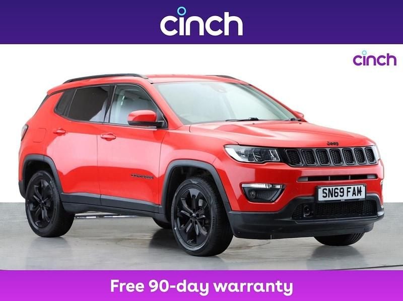 Red Used 2019 Jeep Compass Night Eagle SUV | £12,499 (Fair price) - Image 1/3