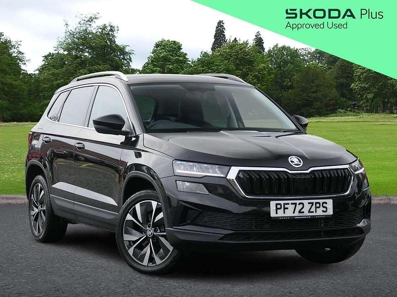 Black Used 2023 Skoda Karoq SE L SUV | £20,895 (Fair price) - Image 1/3