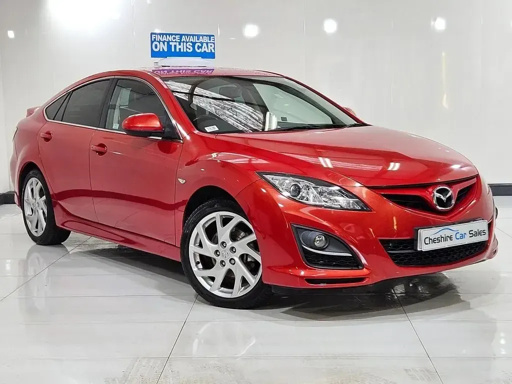 Begagnad Mazda 6 155 HK (114 kW) 2011 Röd Halvkombi