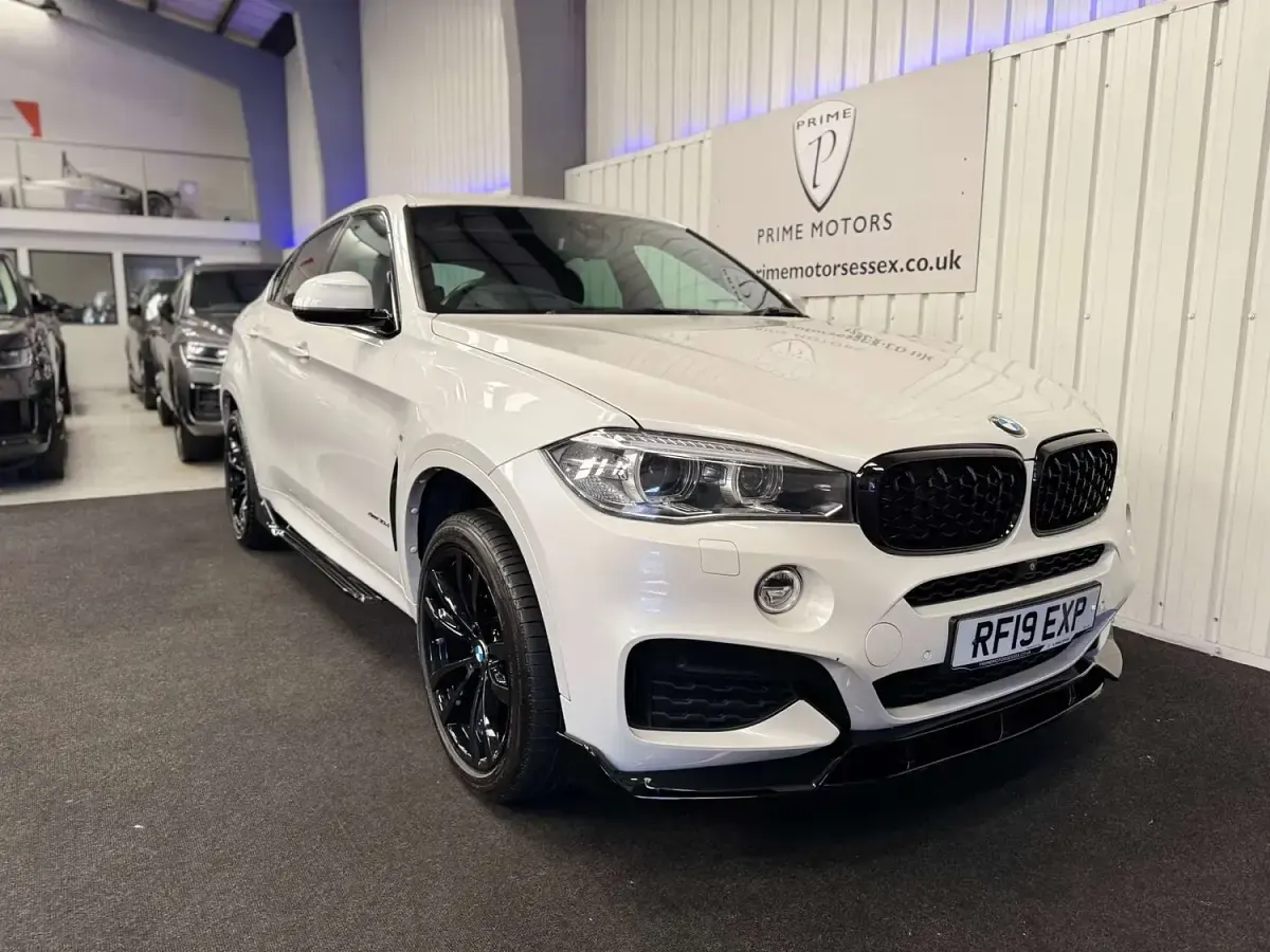 Used BMW X6 M Sport 2019 White SUV