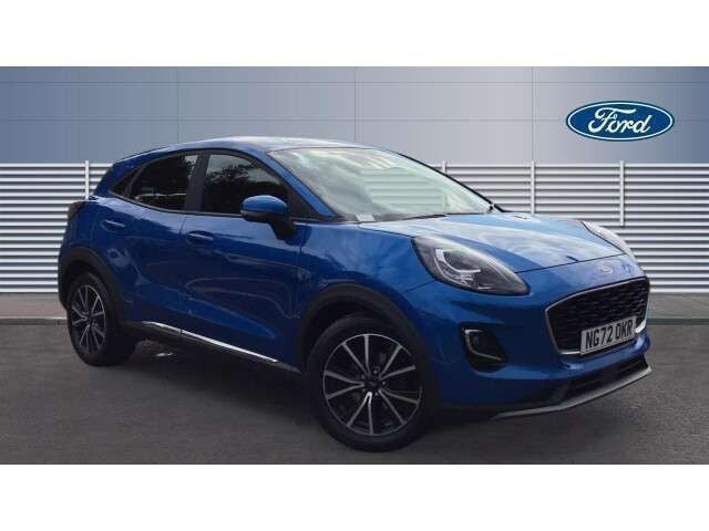 Blue Used 2023 Ford Puma Titanium SUV | £14,631 (Super price) - Image 1/4
