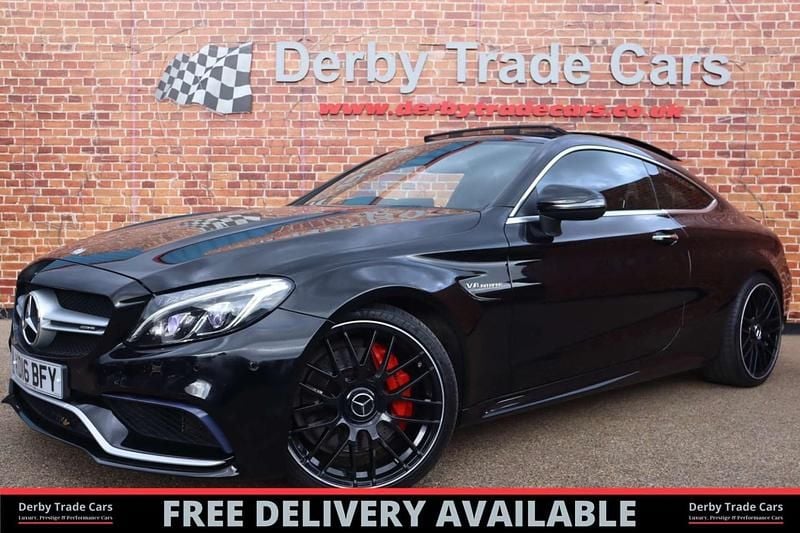 Used Mercedes C63 AMG Premium 2016 Black Coupe