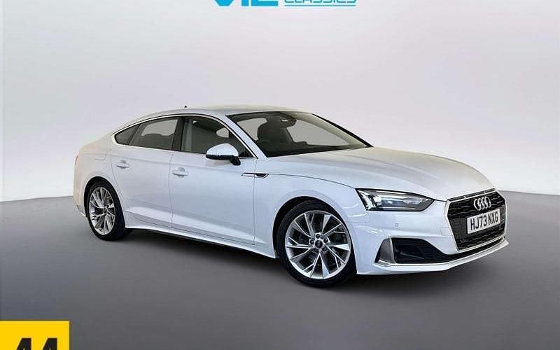 Used Audi A5 Sportback Sport 150 HP (110 kW) 2023 White Hatchback