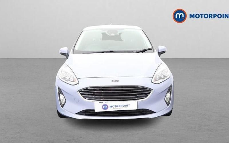 Used Ford Fiesta Titanium 125 HP (91 kW) 2021 Blue Hatchback