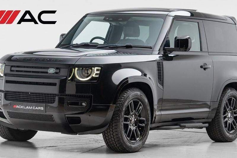 Black Used 2022 Land Rover Defender SUV | £50,990 (Good price) - Image 1/1