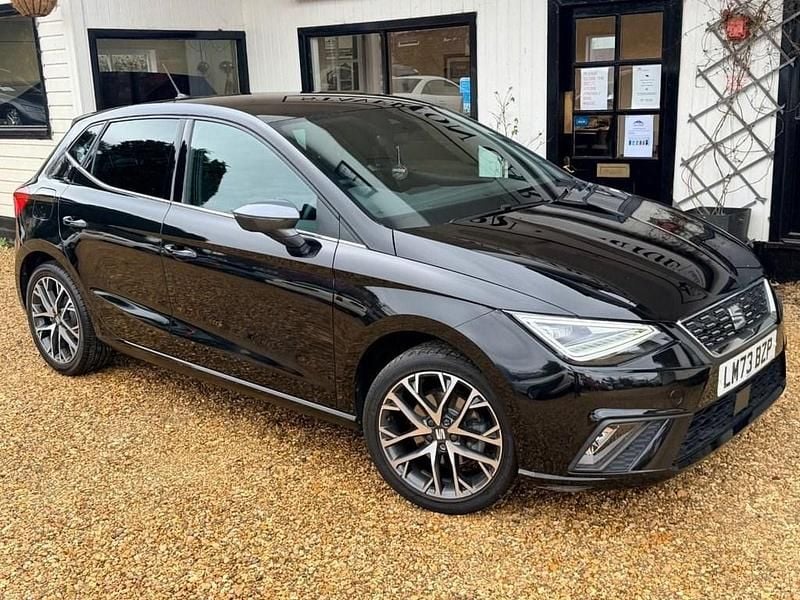 Used Seat Ibiza XCELLENCE 110 HP (80 kW) 2023 Black Hatchback