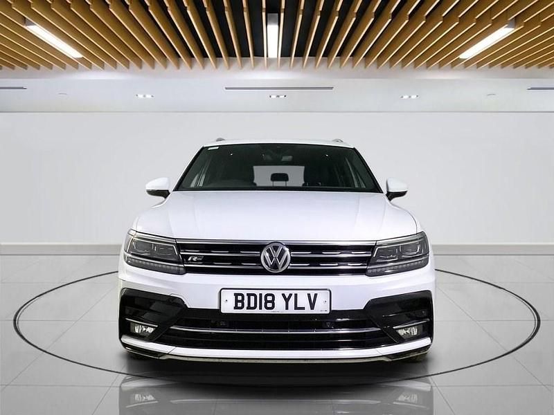 Used VW Tiguan R-line 150 HP (110 kW) 2018 White SUV