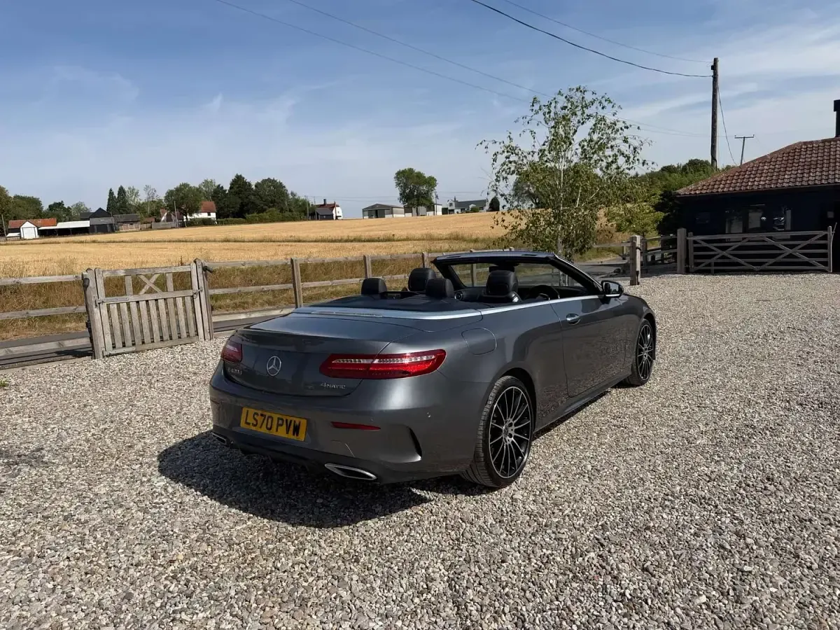 Used Mercedes E400 AMG Line Premium Plus 2020 Grey Cabriolet