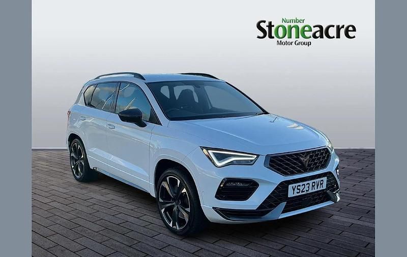 White Used 2023 Cupra Ateca VZ1 SUV | £25,565 (Fair price) - Image 1/4