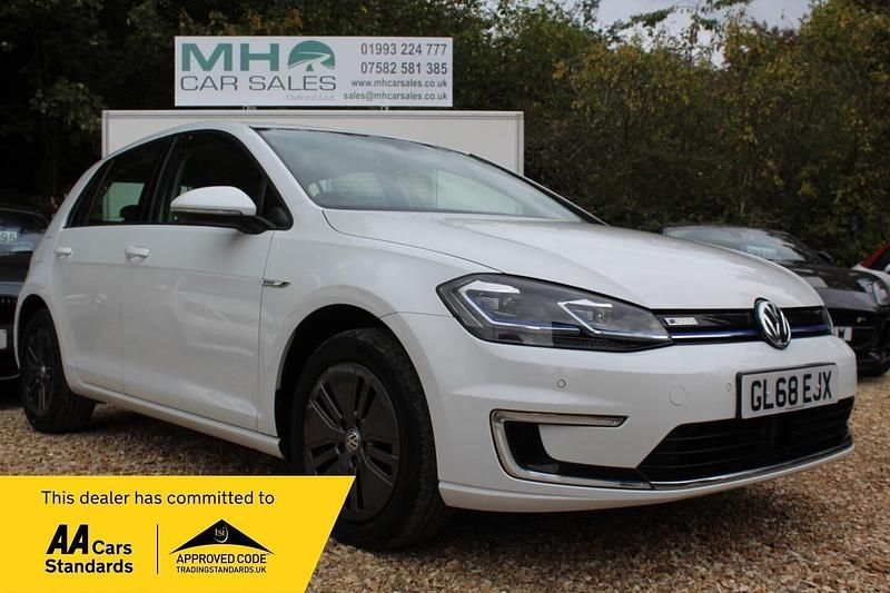 White Used 2018 VW e-Golf Hatchback | £9,695 (A bit pricey) - Image 1/4