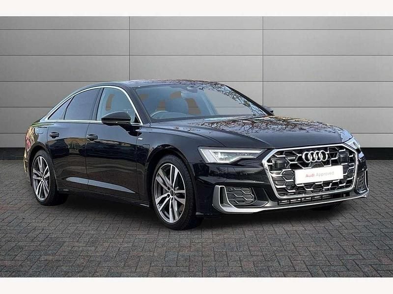 Black Used 2024 Audi A6 S-Line Sedan | £37,750 - Image 1/4