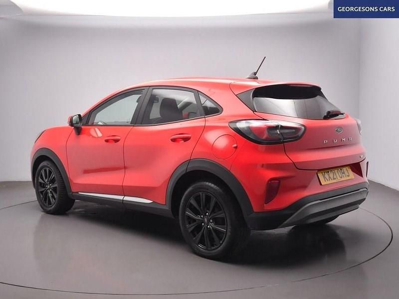 Used Ford Puma Titanium 125 HP (91 kW) 2021 Red Hatchback