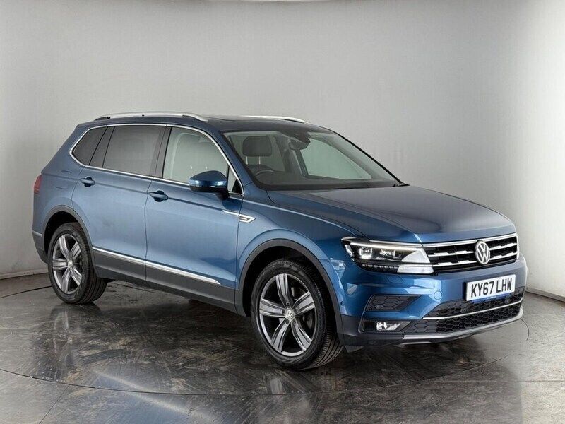 Blue Used 2017 VW Tiguan Allspace SEL SUV | £21,250 (Fair price) - Image 1/3