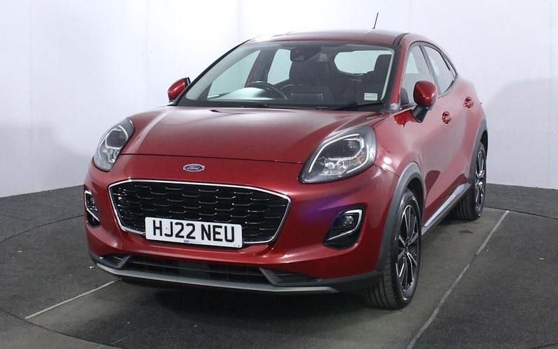 Usado Ford Puma Titanium 125 CV (91 kW) 2022 Rojo SUV