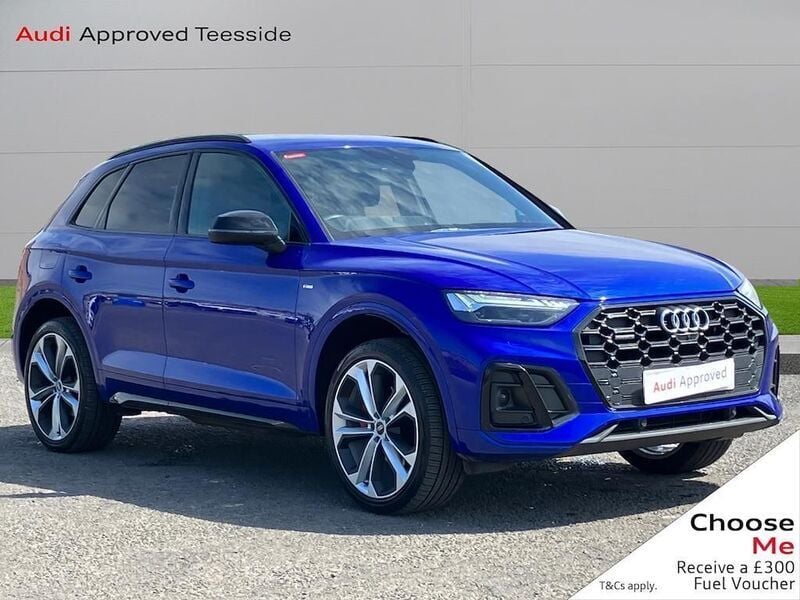 Blue Used 2021 Audi Q5 Edition .1 SUV | £31,319 (Fair price) - Image 1/4