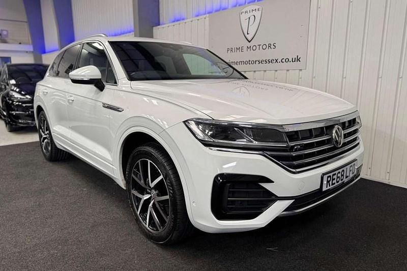 Used VW Touareg R-line 286 HP (210 kW) 2018 White SUV