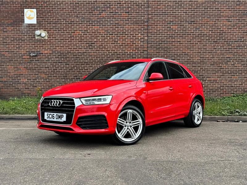 Red Used 2016 Audi Q3 S-line plus SUV | £9,995 (Fair price) - Image 1/4