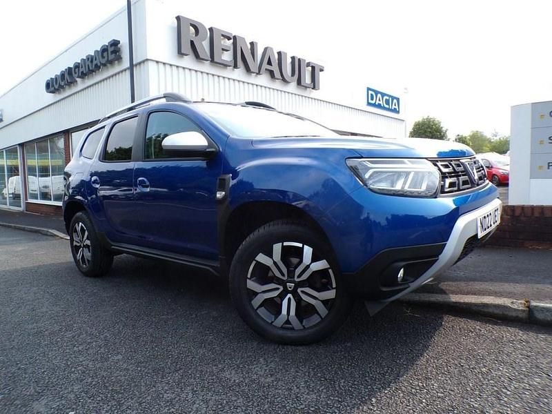 Blue Used 2022 Dacia Duster Prestige SUV | £13,995 (Fair price) - Image 1/4