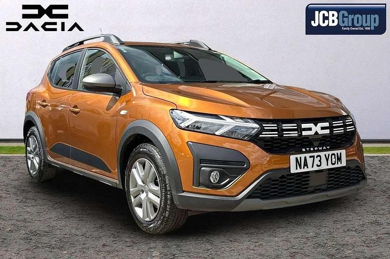 Orange Used 2023 Dacia Sandero Expression Hatchback | £14,199 (A bit pricey) - Image 1/4