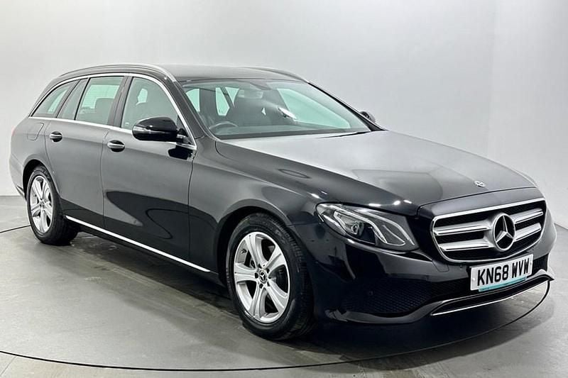 Used Mercedes E220 SE 2018 Black Estate