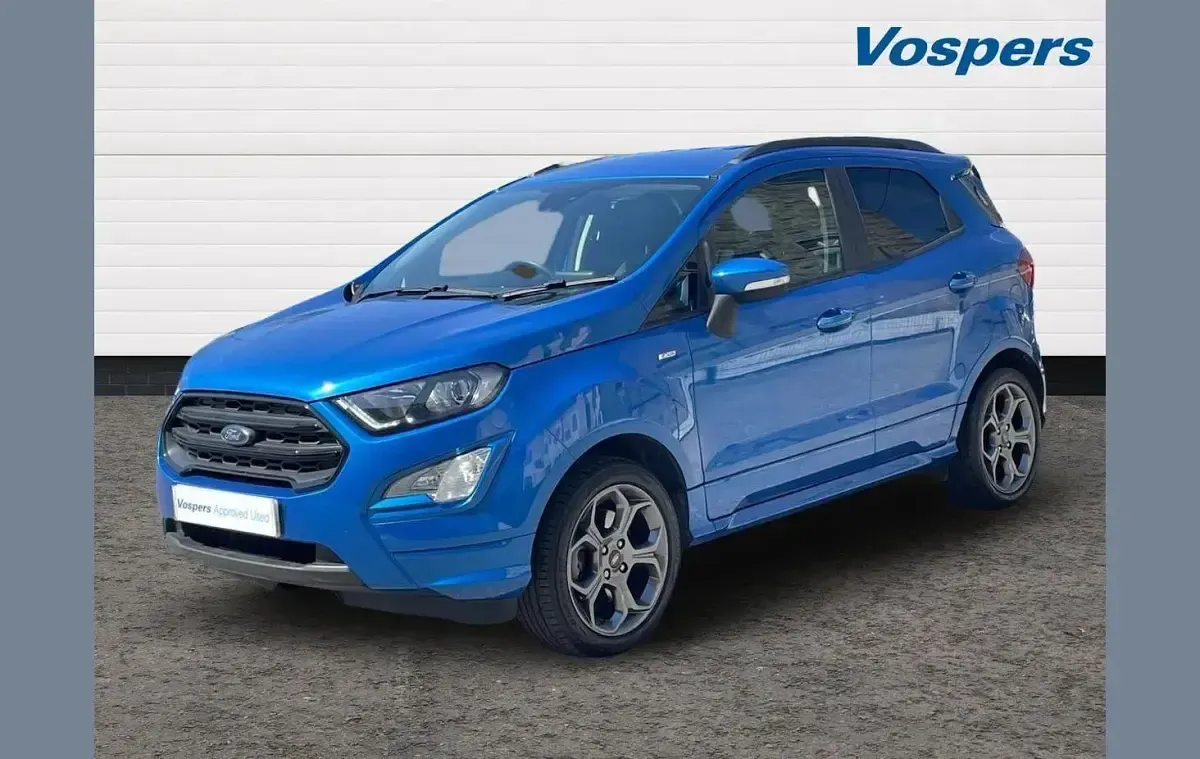 Used Ford Ecosport ST-Line 123 HP (90 kW) 2023 Blue SUV