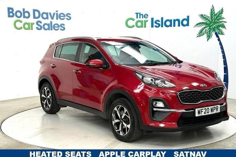 Used Kia Sportage 130 HP (95 kW) 2020 Red SUV