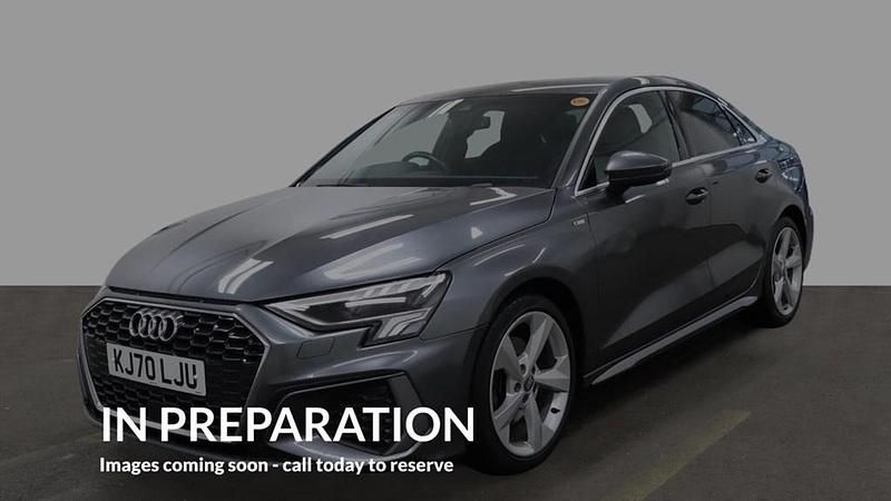 Used Audi A3 S-Line 150 HP (110 kW) 2020 Grey Sedan