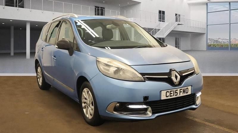 Used Renault Grand Scénic III Dynamique 110 HP (80 kW) 2015 Blue MPV
