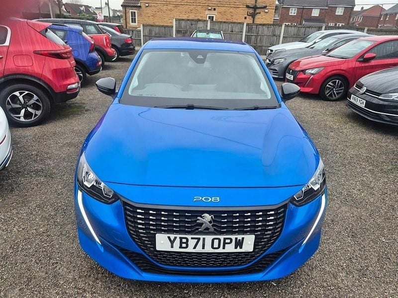 Used Peugeot 208 Allure Premium 2022 Blue Hatchback