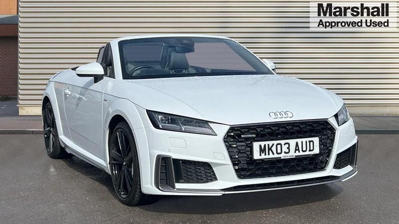 White Used 2019 Audi TT S-Line Cabriolet | £25,523 - Image 1/4
