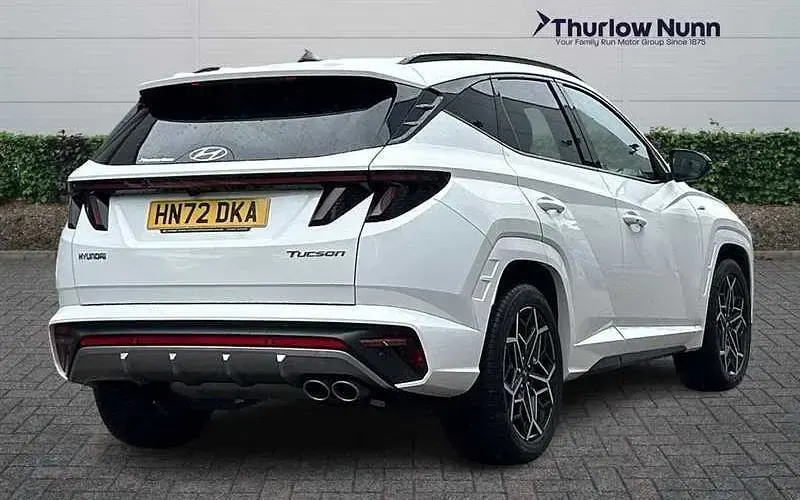 Used Hyundai Tucson N Line 150 HP (110 kW) 2022 White SUV
