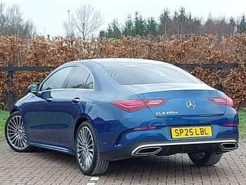 Used Mercedes CLA220 AMG Line Premium 190 HP (139 kW) 2025 Blue Sedan