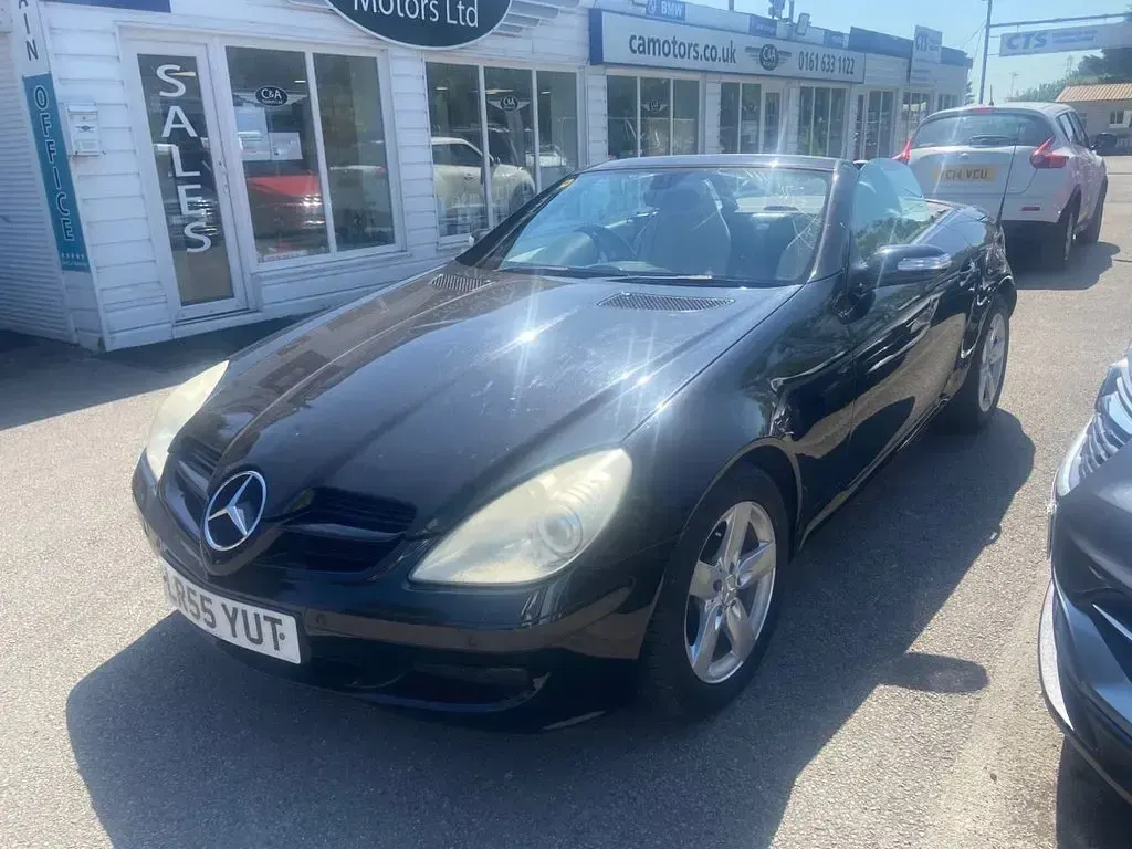 Used Mercedes SLK280 231 HP (169 kW) 2005 Black Cabriolet