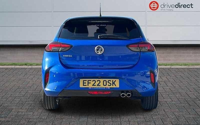 Used Vauxhall Corsa Ultimate 131 HP (96 kW) 2022 Blue Hatchback