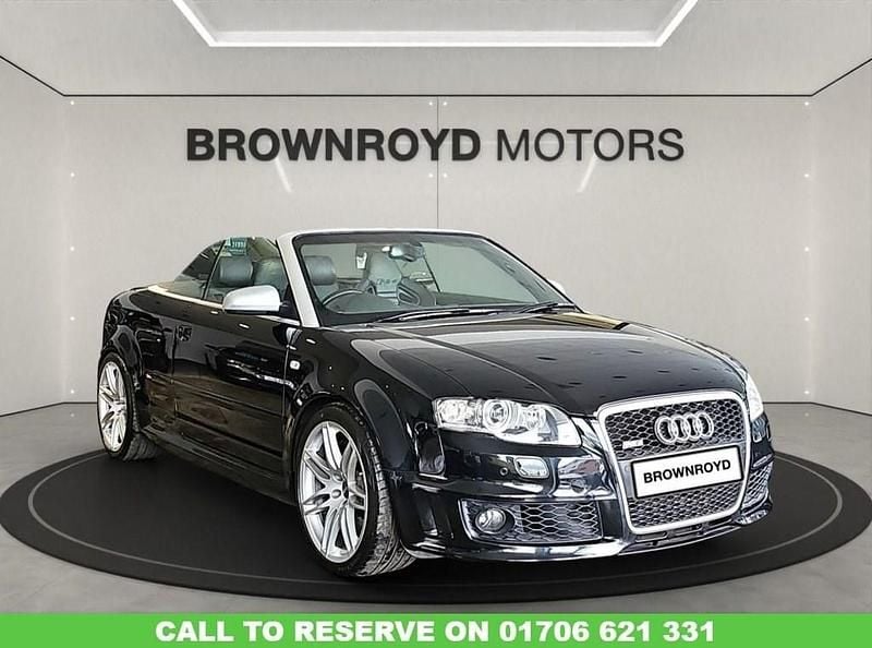 Used Audi RS4 415 HP (305 kW) 2008 Black Cabriolet