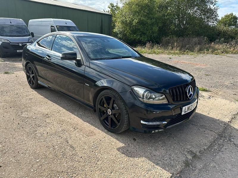 Used Mercedes C250 AMG 2012 Black Coupe
