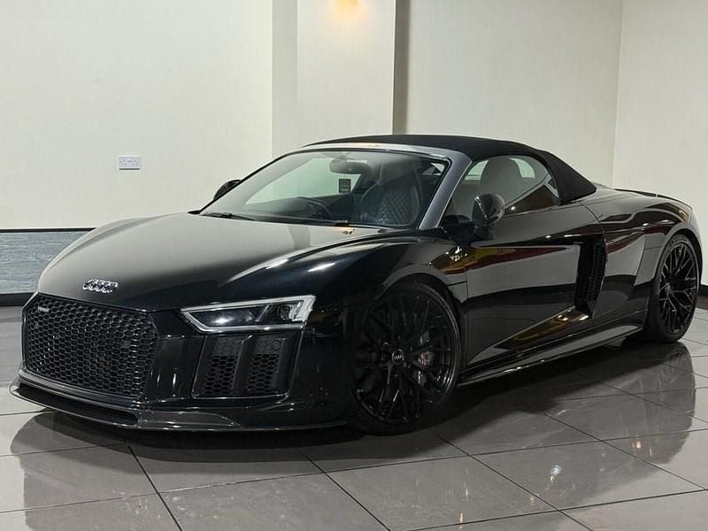 Black Used 2018 Audi R8 Spyder Advanced Cabriolet | £83,995 - Image 1/4