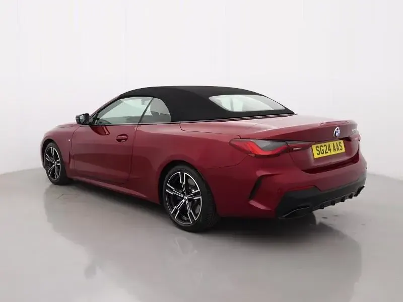 Used BMW M440 M Sport 369 HP (271 kW) 2024 Red Cabriolet