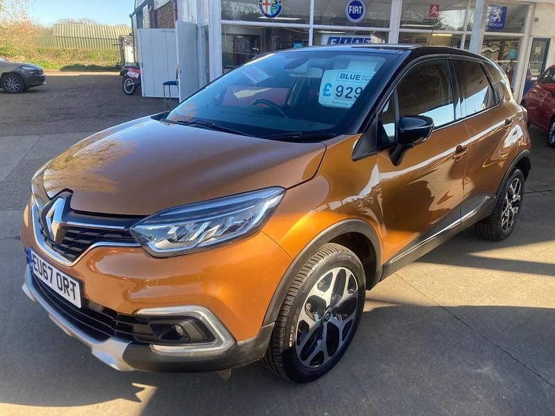 Orange black Used 2017 Renault Captur Dynamique SUV | £8,991 (Fair price) - Image 1/4