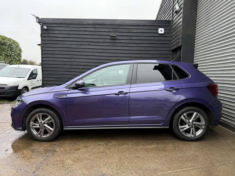 Used VW Polo R-line 95 HP (69 kW) 2022 Purple Hatchback