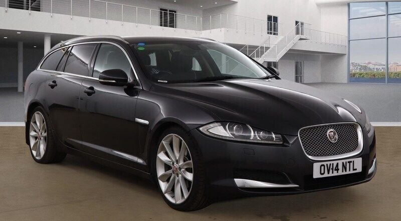 Grey Used 2014 Jaguar XF Portfolio Sedan | £6,999 (Fair price) - Image 1/4