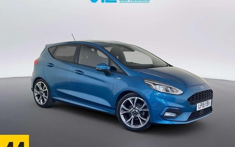 Used Ford Fiesta ST-Line 101 HP (74 kW) 2019 Blue Hatchback
