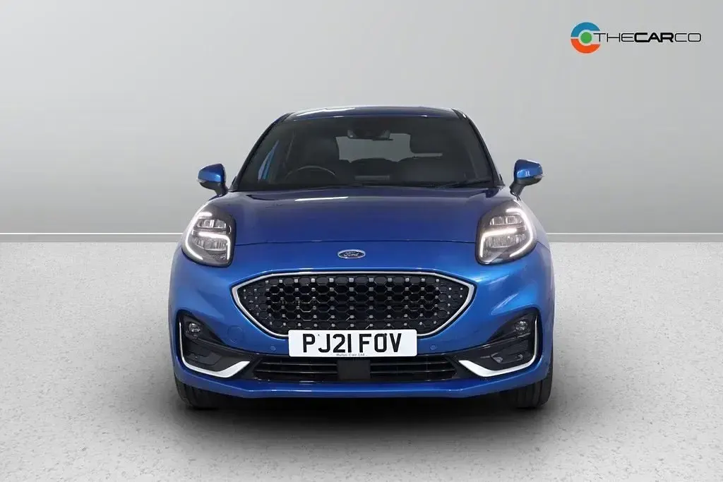 Second-hand Ford Puma ST-Line X 2021 Albastru SUV
