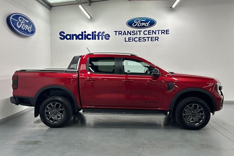 Used Ford Ranger 240 HP (176 kW) 2023 Lucid red (metallic paint) Pickup