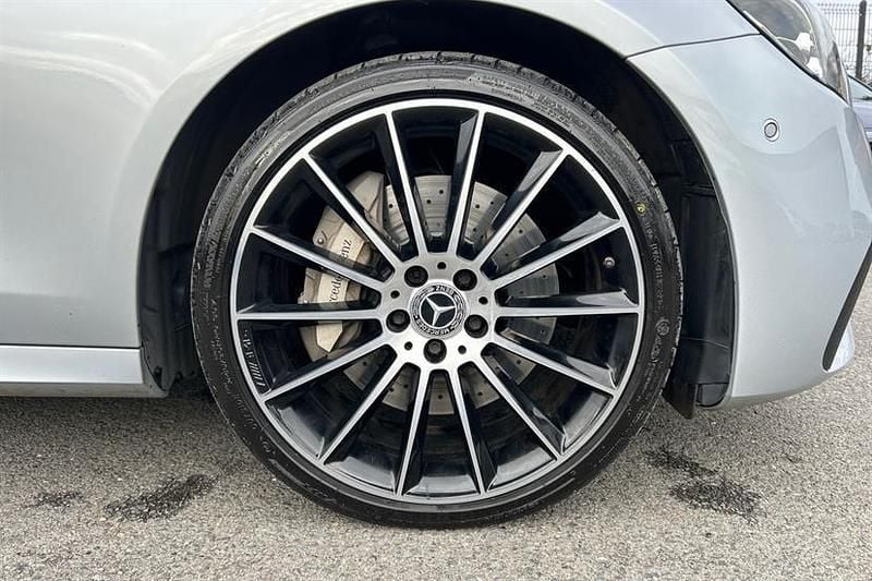 Used Mercedes E400 AMG line 330 HP (242 kW) 2022 Silver Sedan