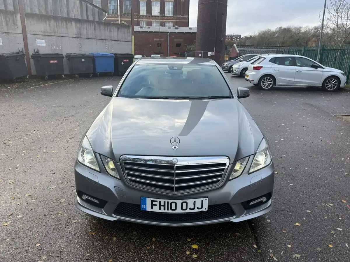Used Mercedes E250 2010 Silver Sedan